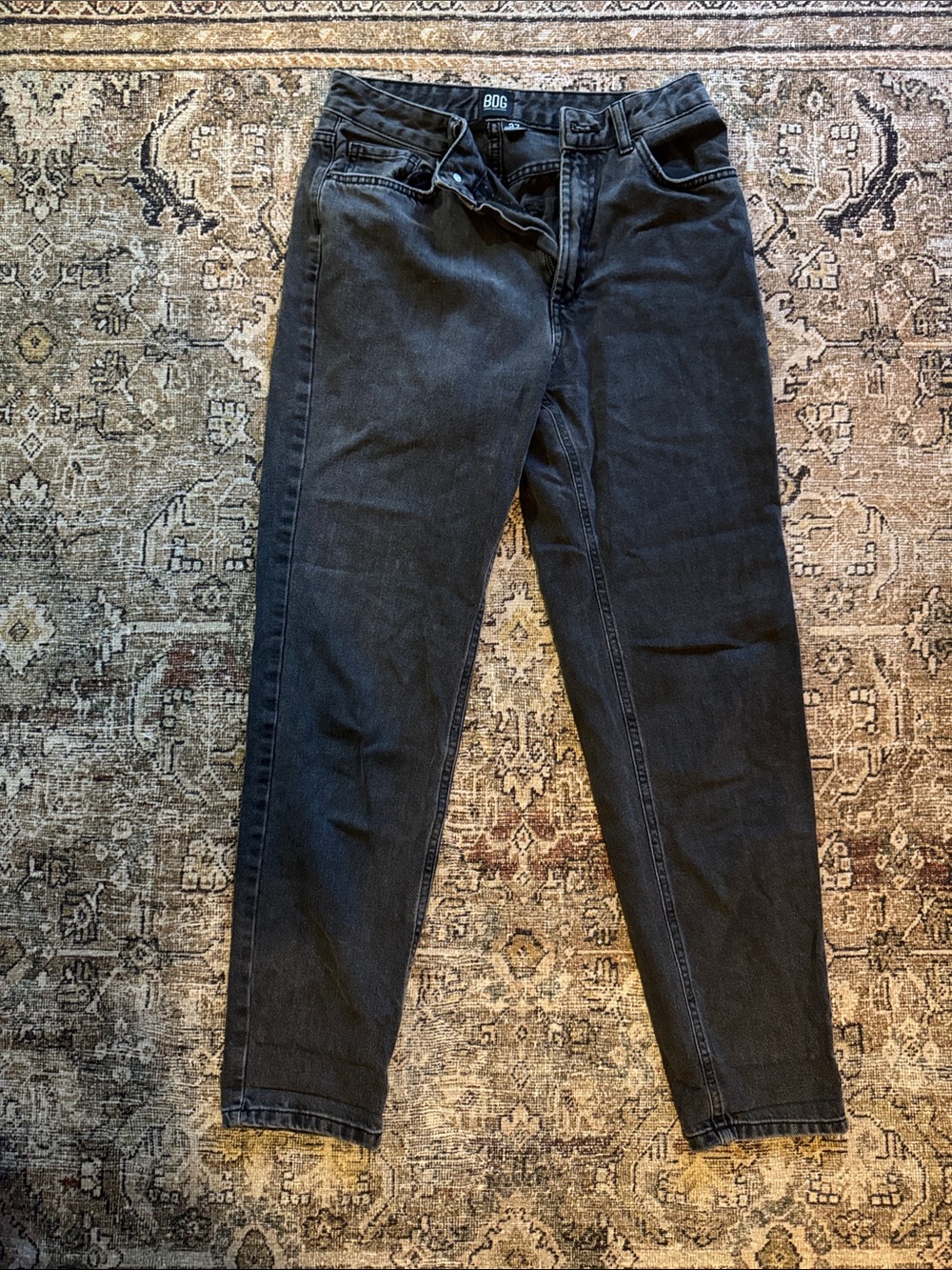 BDG Womens Black Straight Jeans - Classic Fit
